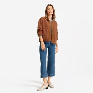 Everlane ReNew Teddy Liner XXS Cocoa Brown